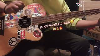 Me Acostumbre A Lo Bueno - Fuerza Regida | Bajoloche cover |🔥| 🤑