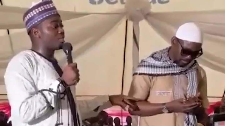 WASIU ALABI PASUMA GOES EMOTIONAL AS SHEIKH JAMIU AMI OLOHUN LECURE  AND PRAY FOR HIM
