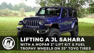 Sahara JL Build: Brand New Lift, Wheels, and Tires!