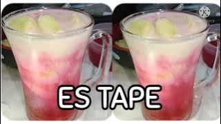 INI CARA BIKIN ES TAPE YANG MUDAH DAN GAMPANG #menubukapuasa #resepsimpel #menuramadhan