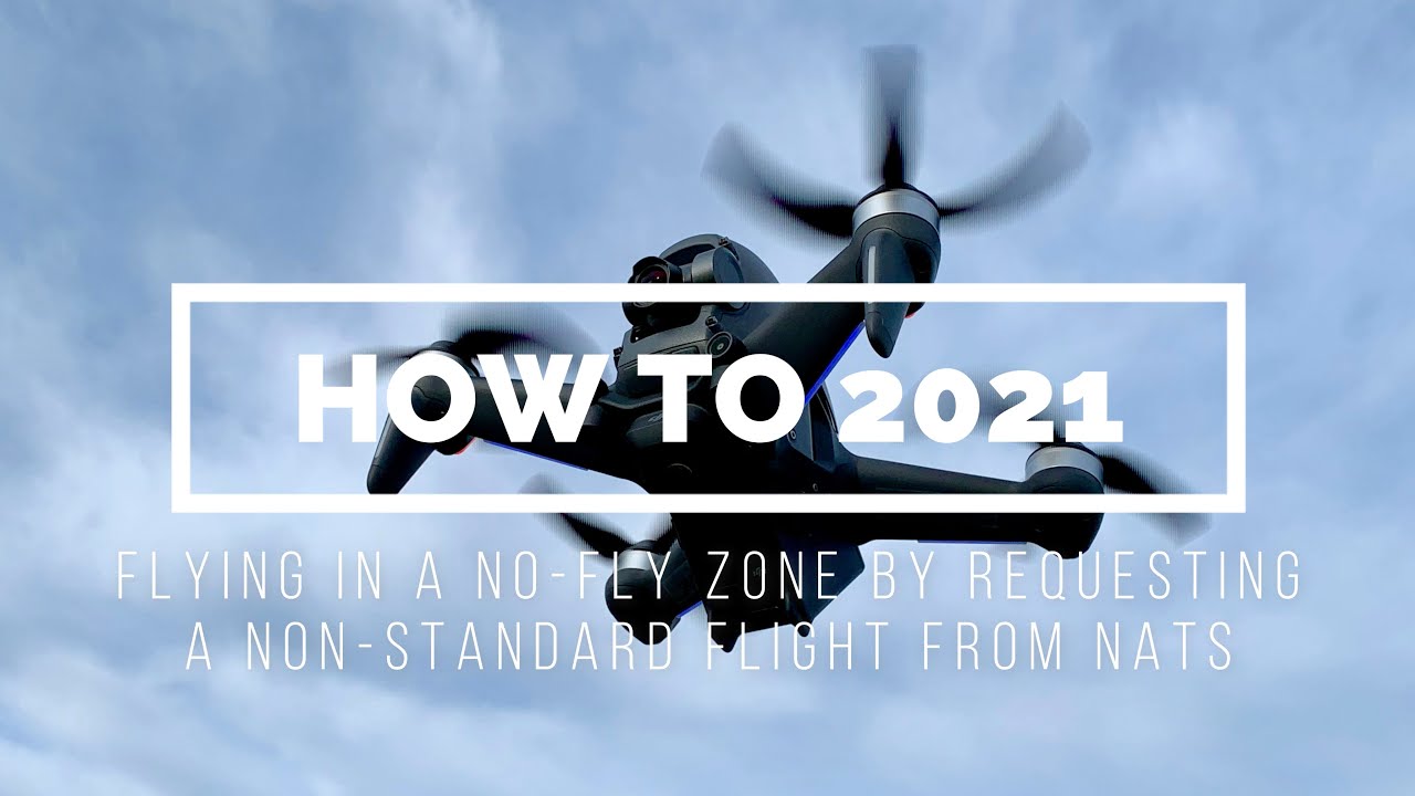 HOW TO - Flying a Drone in a No Fly Zone Part 1 - Requesting a non ...