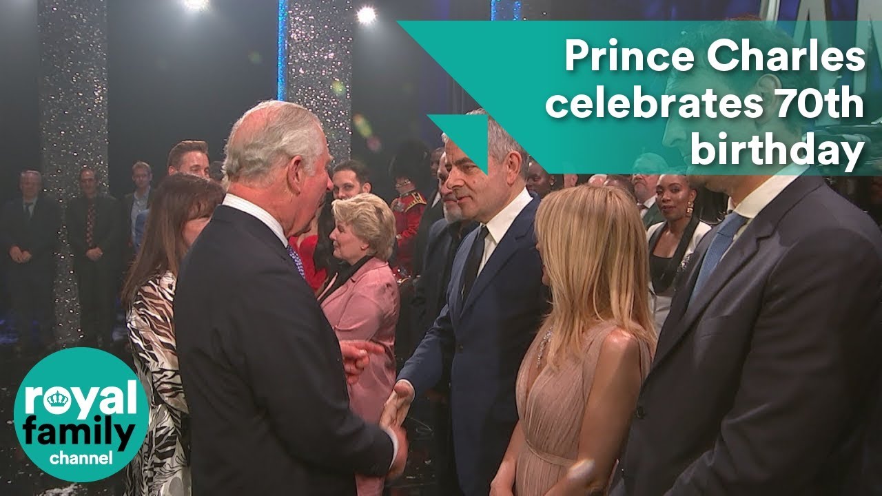Prince Charles celebrates 70th birthday at star-studded comedy show