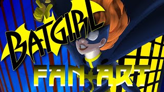 Bat Girl Fan Art by DragonPaintOfficial