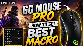 How to set macro in gg mouse pro 2 