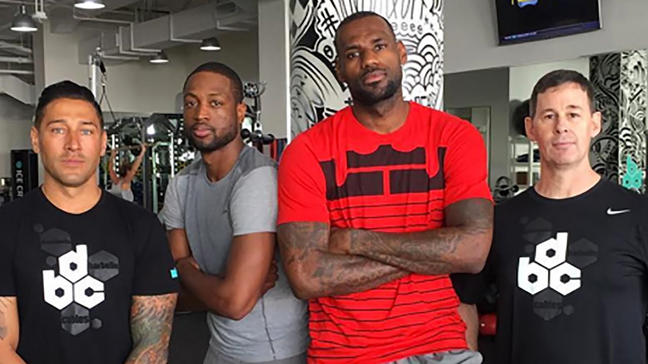 Video: LeBron James, Dwyane Wade put in work together on the court