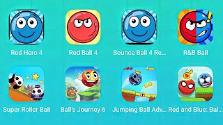 Red Hero 4, Red Ball 4, Bounce Ball, Red & Blue Ball, Super Roller Ball and More Red Ball Games screenshot 4