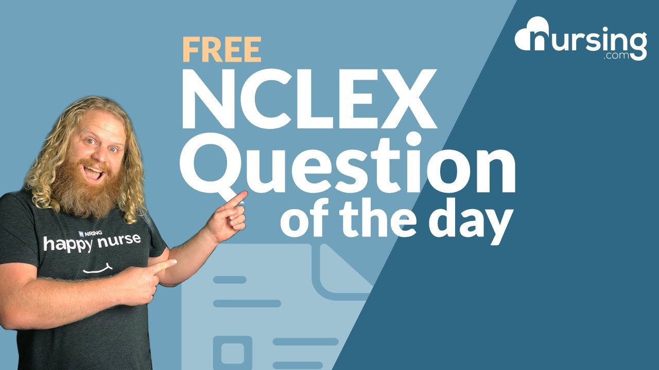 Nclex Practice Questions Older Adult Depression Psychosocial Integrity Youtube