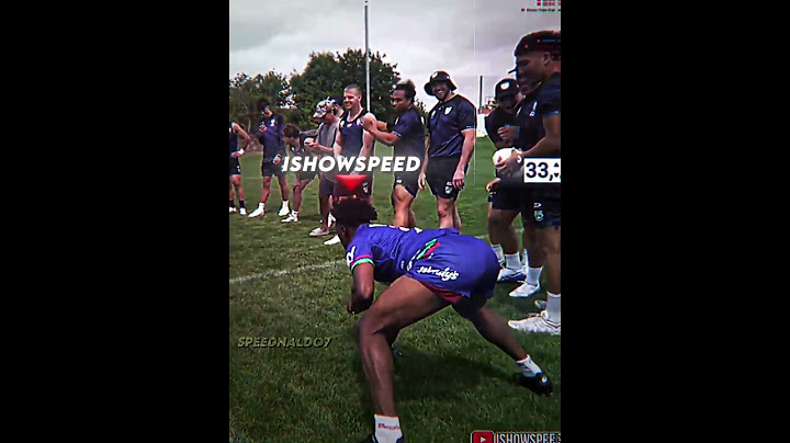 iShowSpeed Tackled Rugby Player 🤯🔥