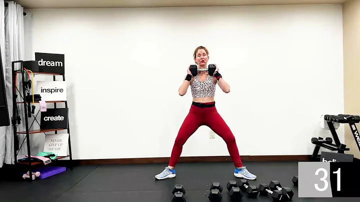 Sweaty Sculpting Workout With WEIGHTS Build MUSCLE...