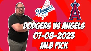 Los Angeles Dodgers vs Los Angeles Angels 7/8/23 MLB Free Pick Free MLB Betting Tips