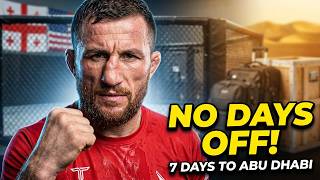 7 days before the fight / training in las vegas before abu dhabi, no days off! Update