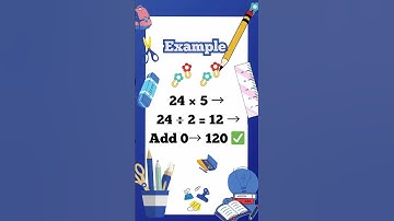 Multiply by 5 in Seconds! 🔥 Fast Mental Math Trick | Explain Like I’m 5