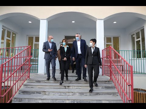 ზუგდიდში დევნილთა დასახლების მიმდებარე ტერიტორიაზე საბავშვო ბაღი აშენდა