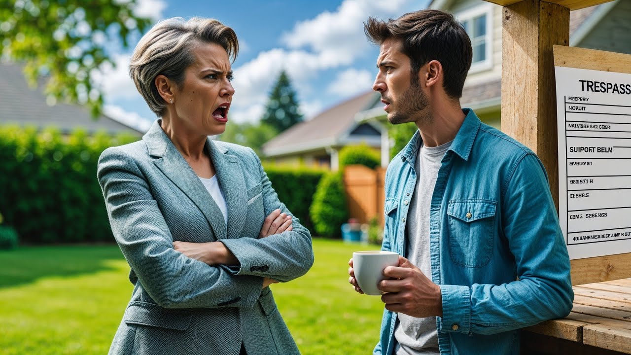 Представительница ТСЖ Карен потребовала показать мне разрешение на строительство террасы, я ей ег...