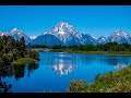 Le parc national de grand teton  wyoming usa