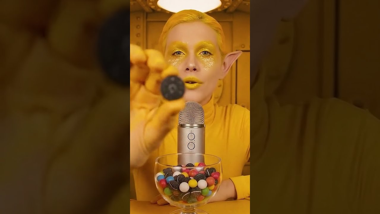 OREO FLAVORED SKITTLES EATING FINALE ASMR 
