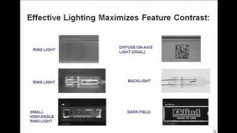 Introduction to Machine Vision Lighting