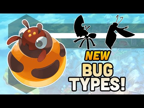 Designing New Pokemon! "Route 1" Bug types!