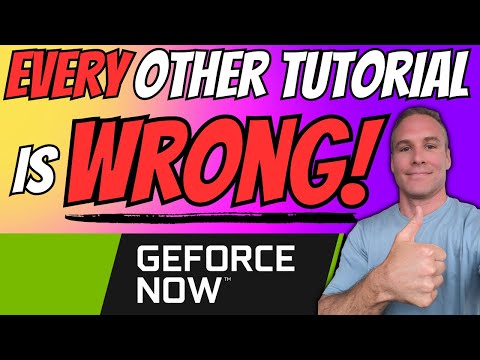 The ONLY CORRECT way to setup GeForceNOW! [Works with Steam Deck]