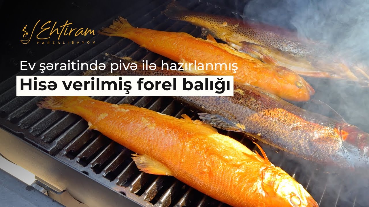 Hisə verilmiş FOREL balığı 🐟