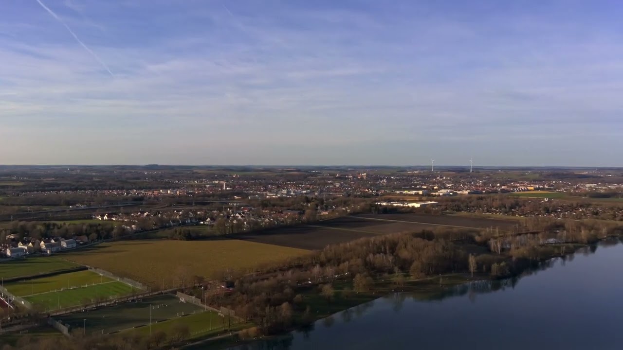 Flug über Karlsfeld