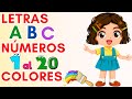 Aprende el Abecedario, los Números y los Colores | Video Educativo para Niños🔴Live