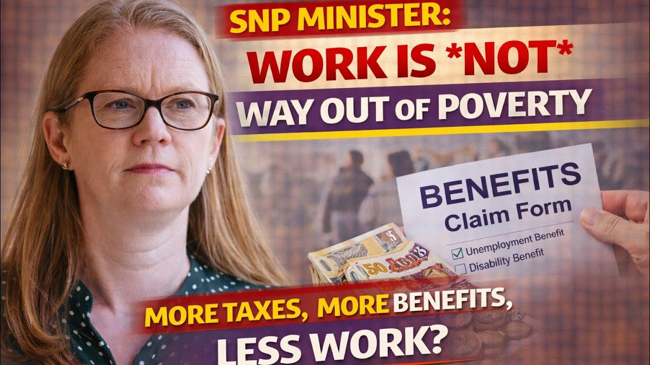 Министр утверждает, что работа — НЕ лучший способ выбраться из бедности!