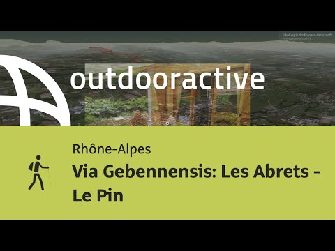 Pilgerweg in den Rhône-Alpes: Via Gebennensis: Les Abrets - Le Pin