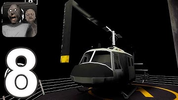 Granny: Chapter Two - Gameplay Walkthrough Part 8 - New Helicopter Escape (iOS, Android)