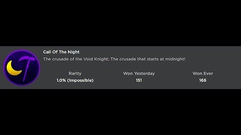 Arena: Tower Defense | Call of The Night badge