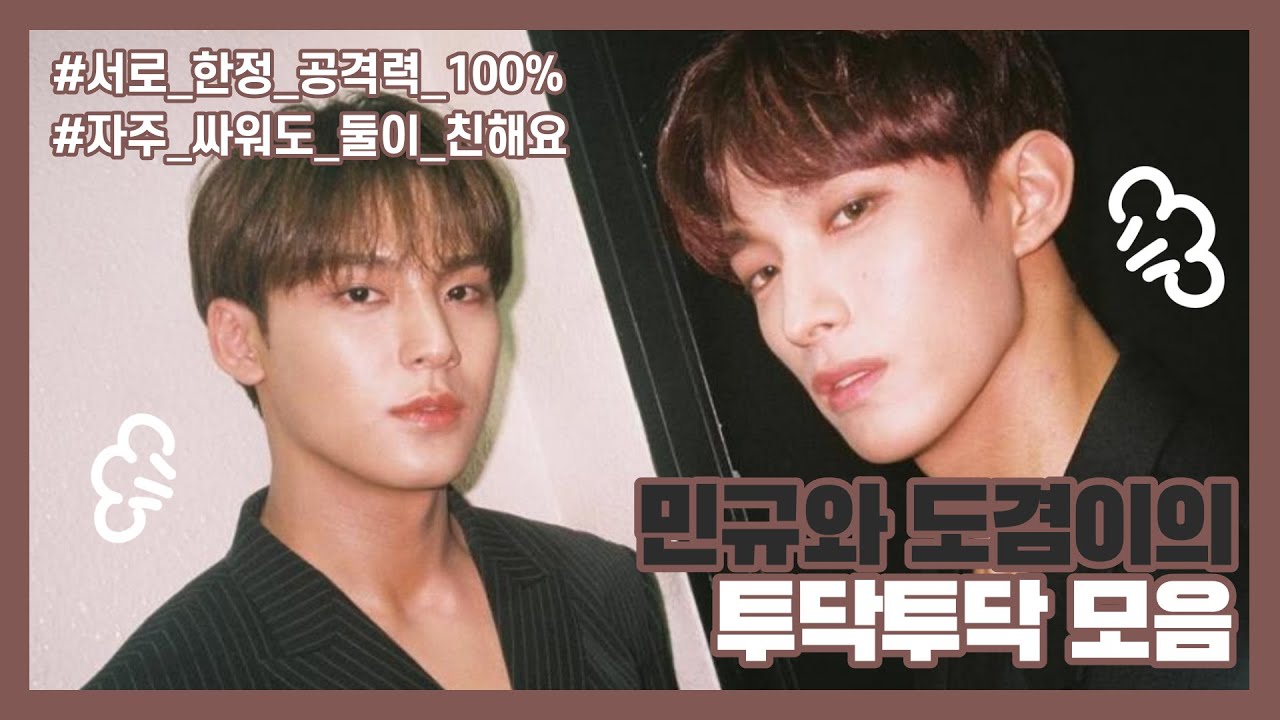 [세븐틴/민규,도겸] 민규와 도겸이의 투닥투닥 모음
