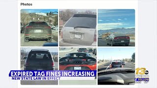 New Colorado law ends 'free ride' for Coloradans with expired tags or outofstate plates