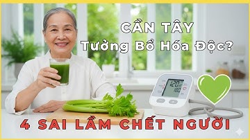 Nước Ép Cần Tây: Giảm 11mmHg Huyết Áp Nhờ 1 Ly Mỗi Sáng