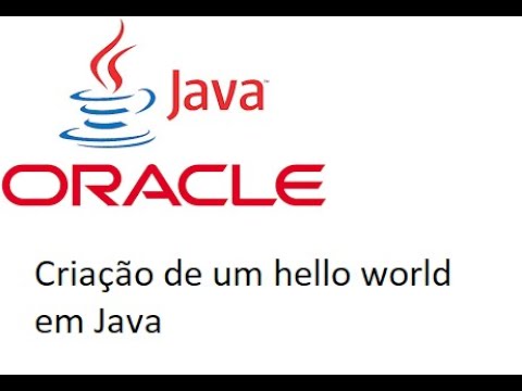 Aprenda a criar um 'hello world !!' em java - YouTube