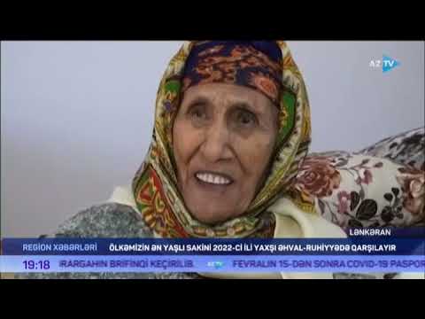 DSMF sədri Himalay Məmişov 131 yaşlı Tamam nənəni Lənkəranda ziyarət edildi