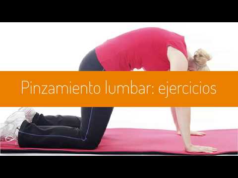 Pinzamiento lumbar: ejercicios que lo alivian