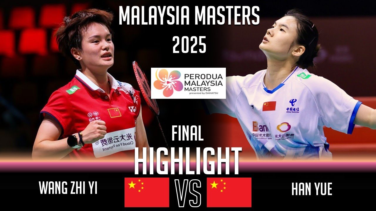 FINAL ! WANG Zhi Yi (CHN) vs HAN Yue (CHN) | Malaysia Masters 2025 Badminton