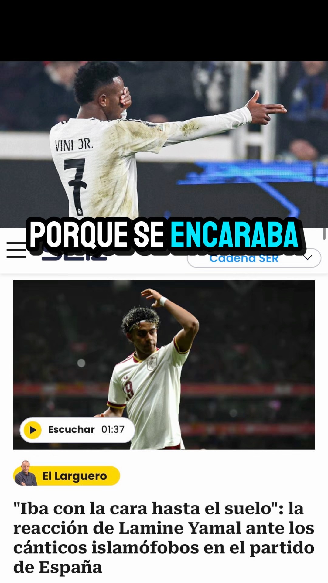 🚨 LAMINE YAMAL NO ES VINICIUS