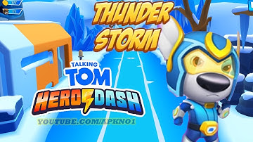 TALKING TOM HERO DASH NEW UPDATE - THUNDER STORM EVENT EP 2 @TalkingFriendsGames