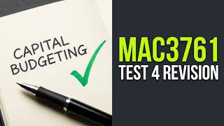Mac3761 Test 4 Revision class 1