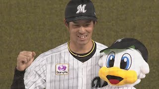 2021年4月21日 千葉ロッテ・岡大海選手ヒーローインタビュー