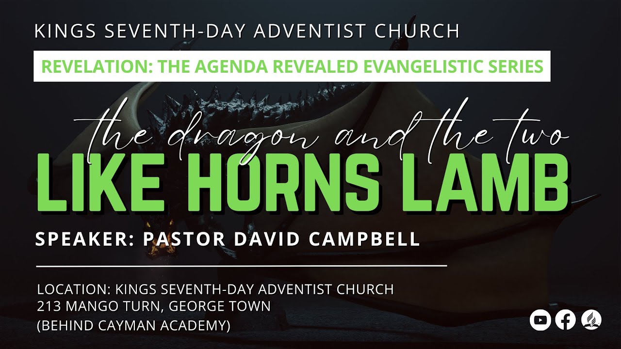 Revelation The Agenda Revealed Evangelistic Series Pastor David