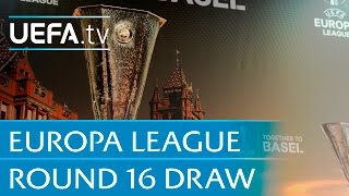2015/16 UEFA Europa League round of 16 draw