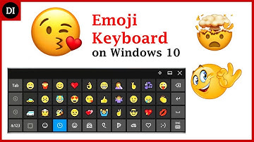 Emoji Keyboard | How to Enable/Use Emoji Keyboard on Windows 10 (2017) | Deep Info