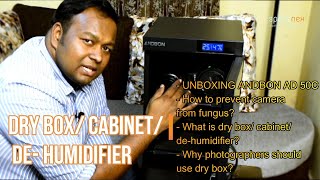 How to prevent camera from fungus with dry cabinet? | Unboxing ANDBON AD 50C dry box or dehumidifier