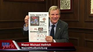 Mayor's Monday Message 09/17/2018