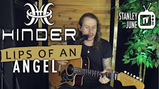 Lips Of An Angel - Hinder (Stanley June Acoustic Cover)