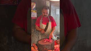 Pork lungs cutting 😱#Meat #viralreelsシ #cutting #pork #viral
