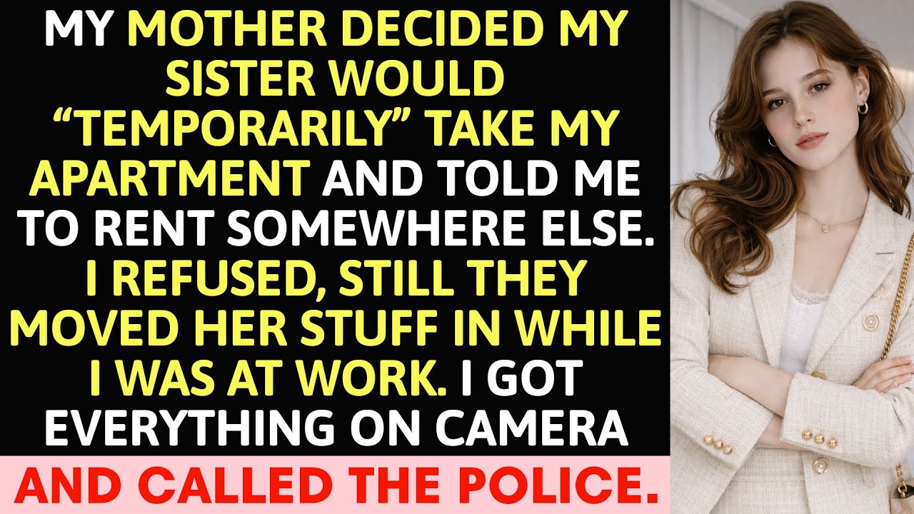 My Mother Decided My Sister Would “Temporarily” Take My Apartment…