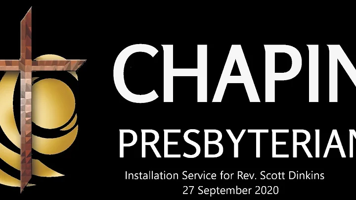 Chapin Presbyterian Church, Installation Service, ...